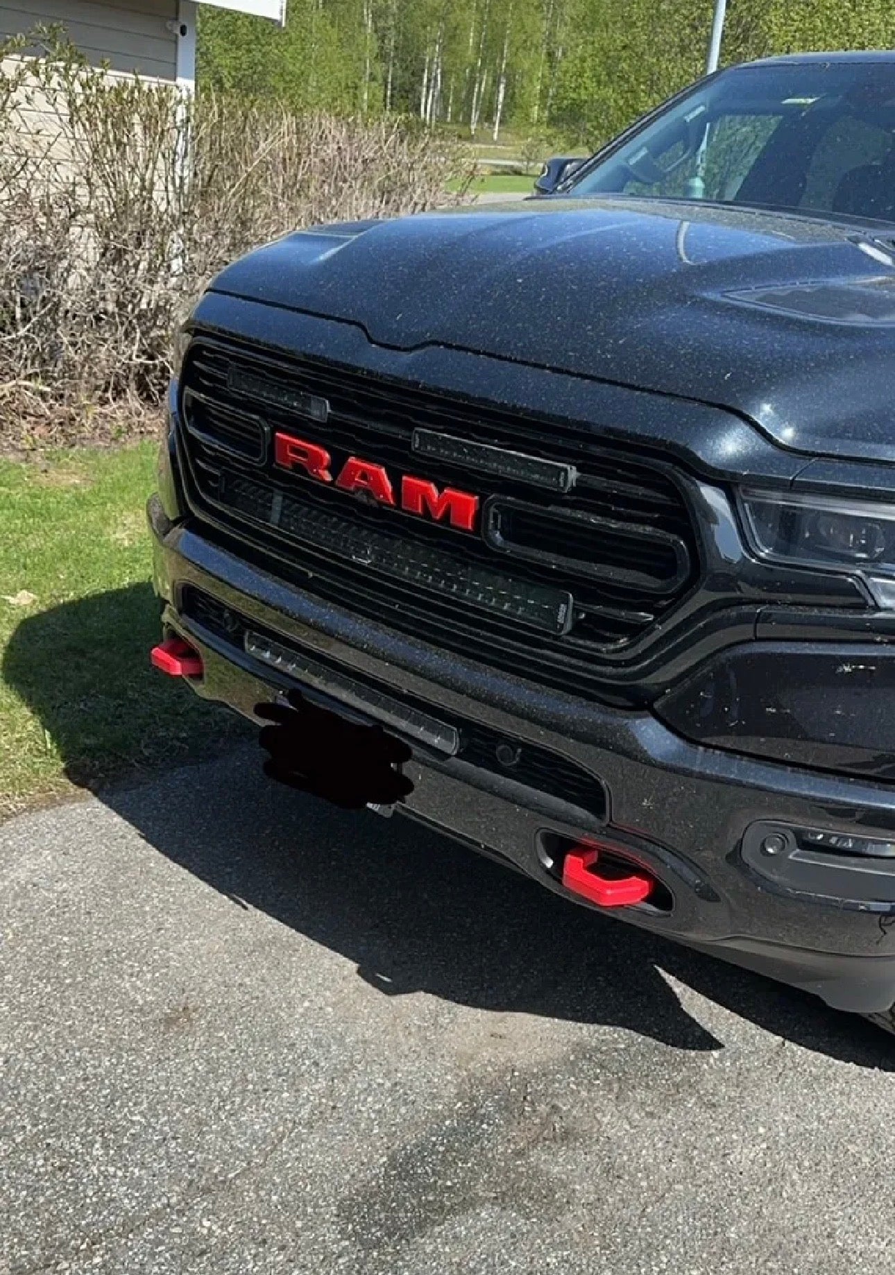 Ram 1500 Tow Hook Cover