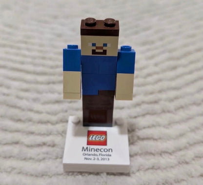 Rare Lego Minecraft Steve, 2013 Minecon