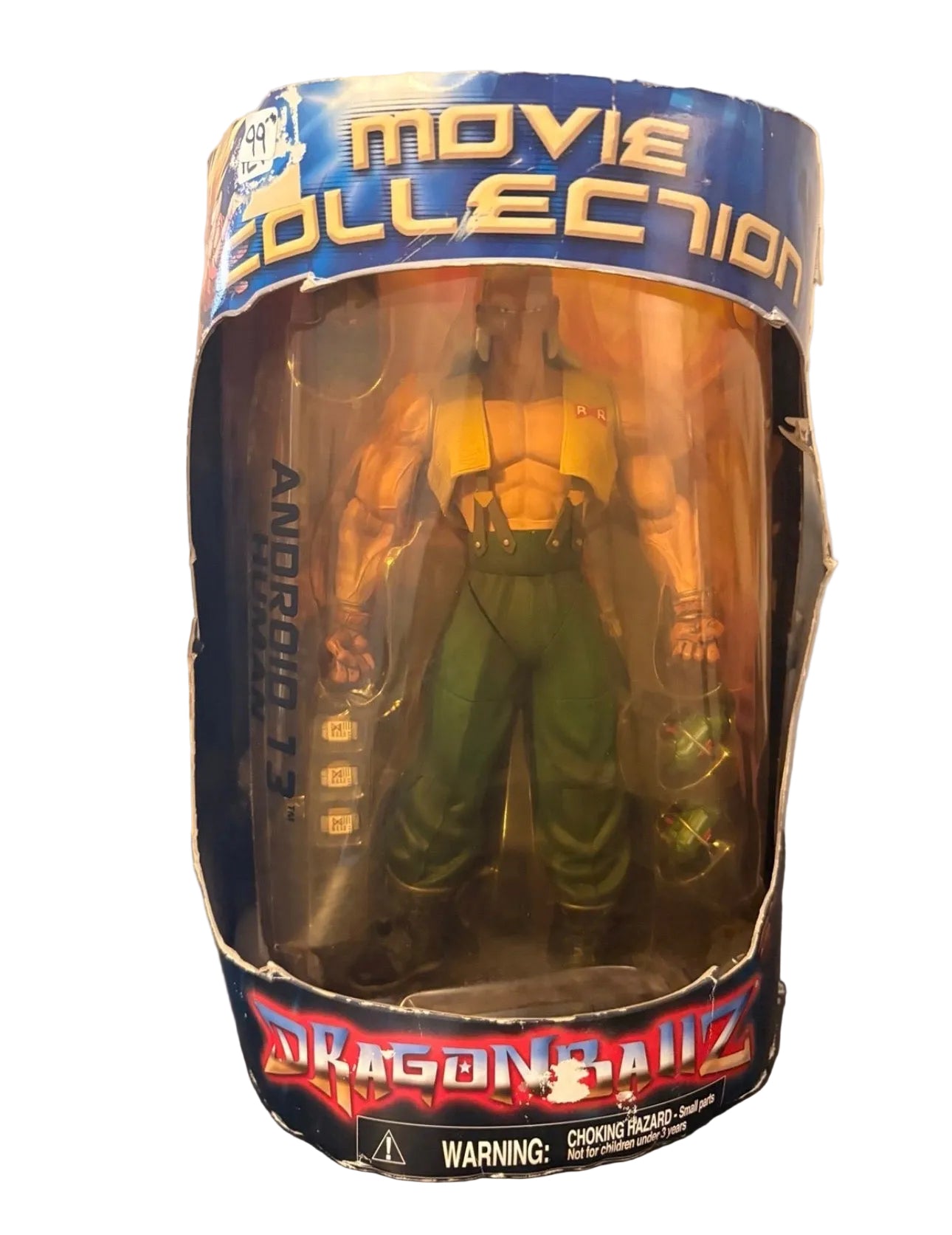 Dragon Ball Z Android 13 Human Movie Collection 2003 Jakks Pacific NIP