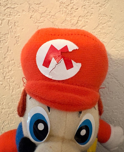 Vintage Kellytoy 2001 Mario plush