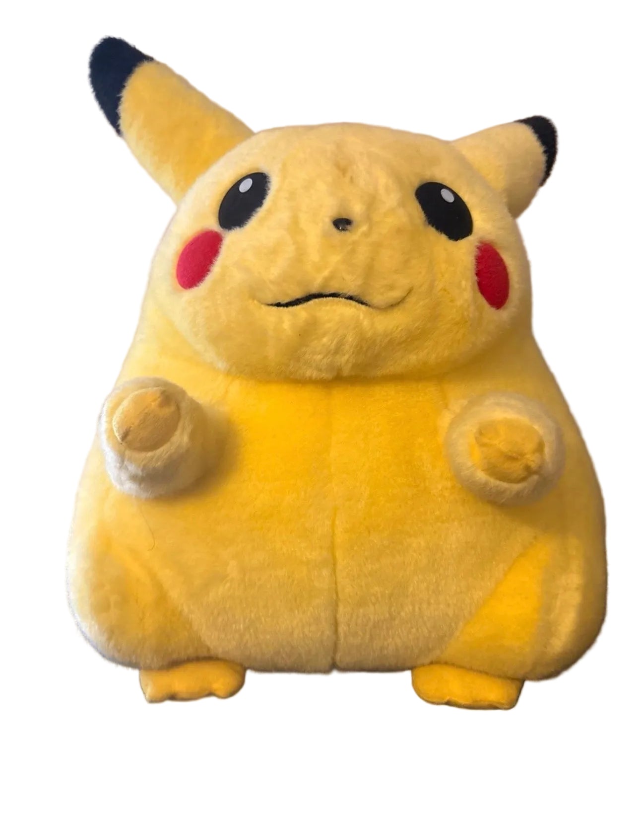 Ultra Rare 1999 Vintage "Fat Pikachu" Jumbo Plush – Official Korean Release